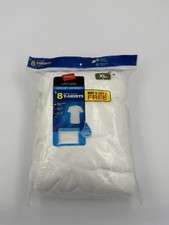 Hanes Ultimate Boys White T-Shirts 8 Pack XL 18 Tagless Cotton New