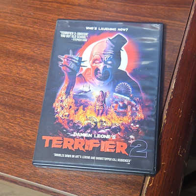 Terrifier 2 DVD (2022) NR Horror Damien Leone Lauren LaVera Behind Scenes