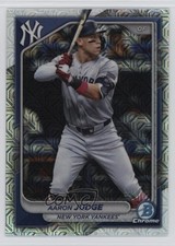 2024 Bowman Chrome Mega Box Mojo Refractor Aaron Judge #80