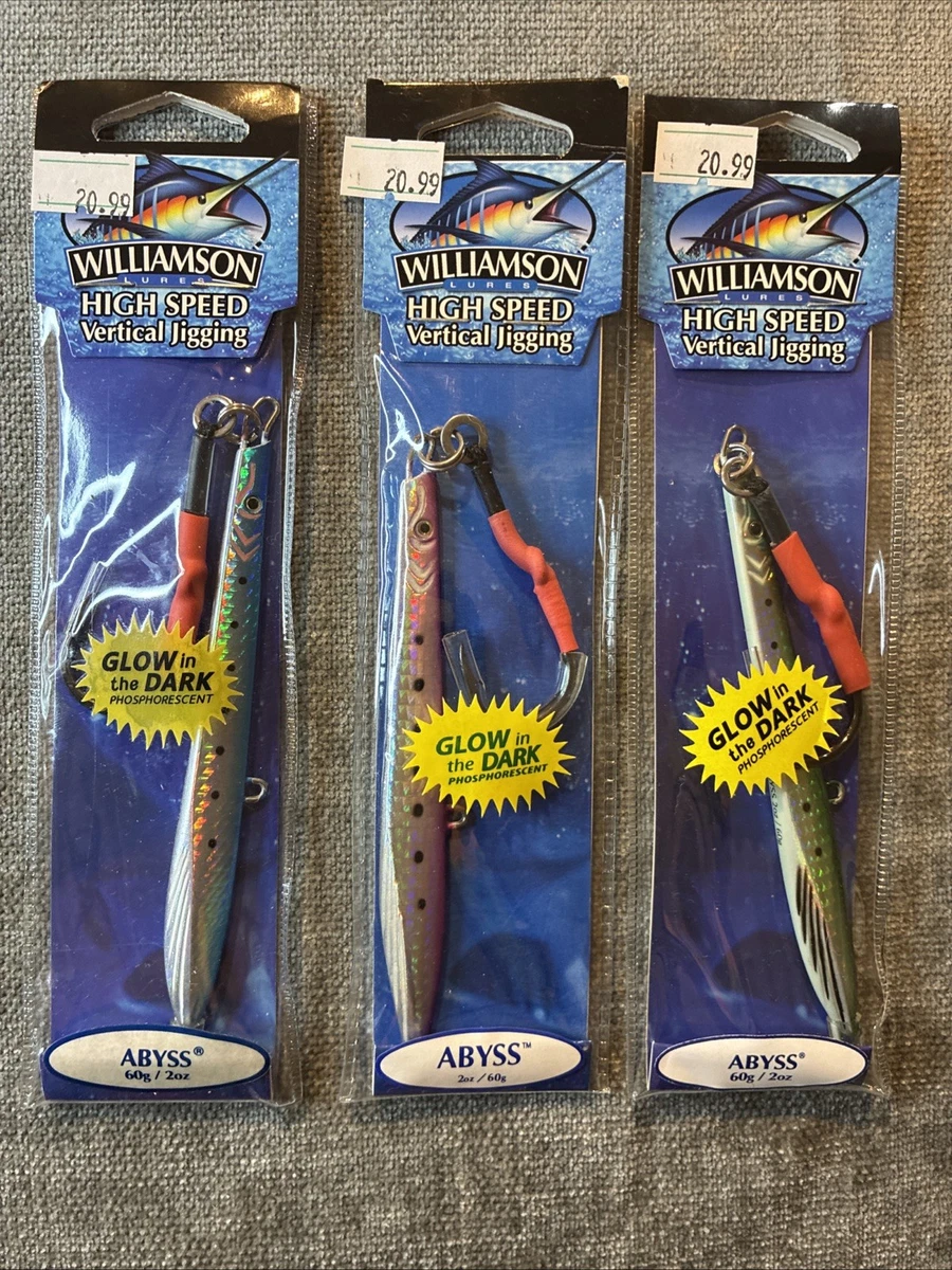 5 Jig Slow Pitch GOLURO 40g – Vertical Jig Argento Per Acqua Dolce E Salata
