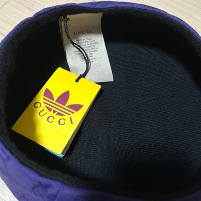 Gucci x Adidas Printed beret GUCCI adidas x Gucci GG Trefoil beret - 7140854HARJ3178  main image 4