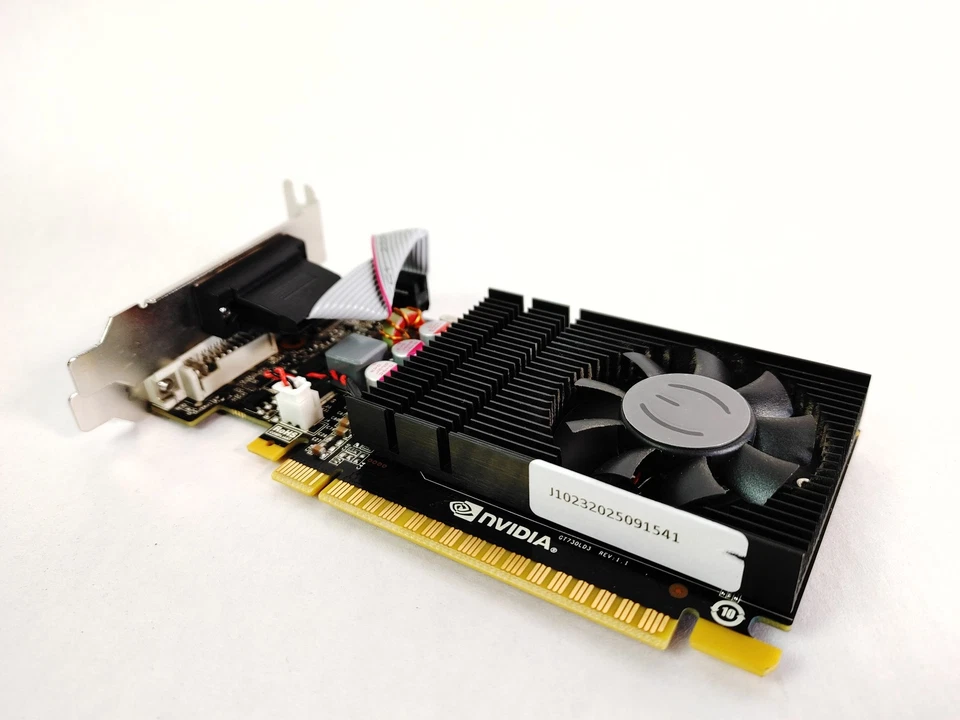 EVGA Nvidia GeForce GT 730 2 GB DDR3 PCI Express x16 2.0 Low Profile Desktop - Image 4 of 4