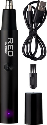 Nose Hair Trimmer for Men, Rechargeable Cordless Precision Facial Clipper, Water