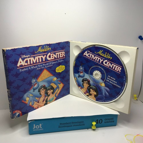 Disney's Activity Center Aladdin CD-Rom Mac or Win 1994 Walt disney - Picture 3 of 3