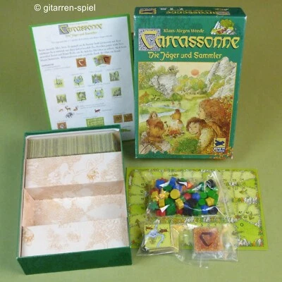 Carcassonne - Die Jäger und Sammler Komplett 1A Top! Klaus-Jürgen Wrede ab 8 J. - Bild 1 von 4