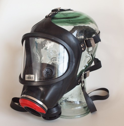 MSA Auer 3S + ULTRA ELITE Atemschutzmaske Gasmaske Atemschutz THW Feuerwehr - Picture 12 of 23