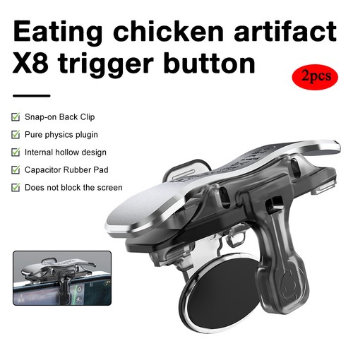 1 Pair Gaming Trigger Phone Game Mobile Controller Gamepad Universal for PUBG