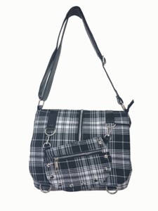 Black Brown Steampunk Vintage Rockabilly Key Shoulder Bag Handbag Banned apparel