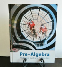 Pre-Algebra A Reference Guide and Problem Sets STUDENT TEXTBOOK K12 40106 New
