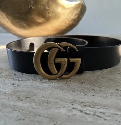 Authentic Gucci Marmont GG Brass Black Leather Belt 80-32 | eBay Authentic Gucci Marmont GG Brass Black Leather Belt 80-32 | eBay