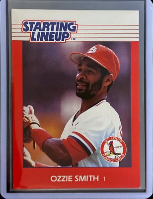 Ozzie Smith - 1988 Kenner Starting Lineup Baseball