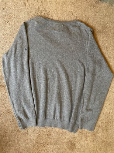 Neu mit Etikett Le Mieux Damenpullover grau "Elite" V-Ausschnitt - Größe 16 - UVP 52,95 £ - Bild 2 von 4