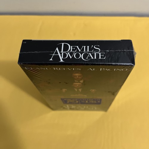 Devils Advocate (VHS, 1998) SEALED Brand New Keanu Reeves Al Pacino - Picture 5 of 6