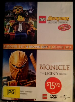 Lego The Adventures of Clutch Powers Bionicle DVD (Region 4) DVD