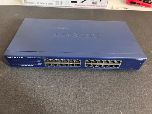 As-is NETGEAR JGS524 v2 ProSafe 24 Port Gigabit Ethernet Network Switch - Photo 2/3