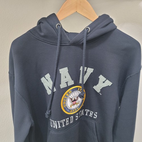 US Navy Hoodie Men's XL Blue Sweatshirt Pullover United States Rapid Dominance - Picture 4 of 19
