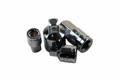 US PRO Tools 4 Piece Socket Adapter Set 1/4", 3/8" & 1/2" Drive 1692 - Afbeelding 2 van 3