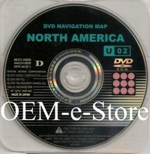 2001 2002 2003 Lexus LS430 LX470 RX330 Land Cruiser Prius GPS Navigation DVD Map