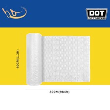 2Rolls 984ftx16" Air Cushion Machine Film Air Bubble Pillow Wrap Packing Padding