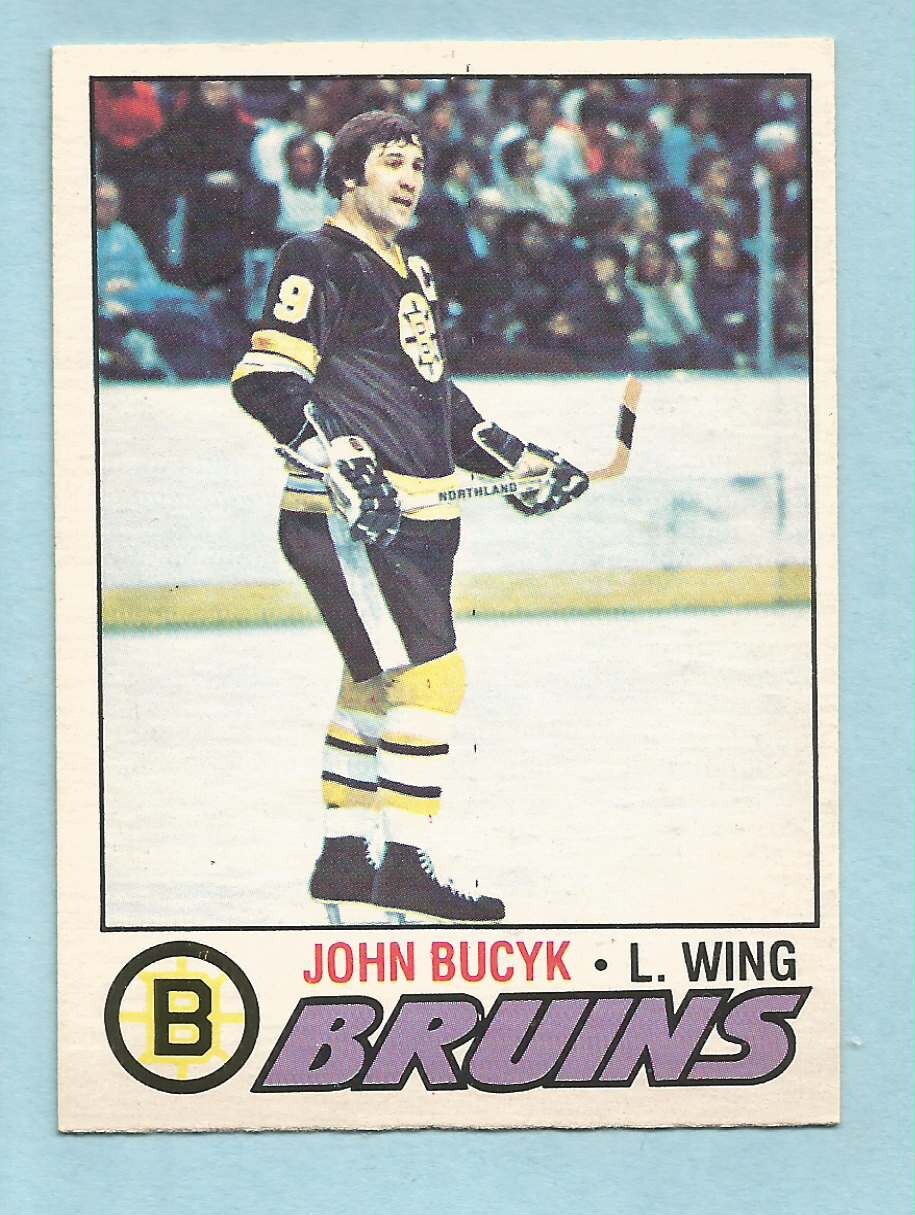 1977-78 O-Pee-Chee OPC Hockey John Bucyk #155 Boston Bruins NM/MT
