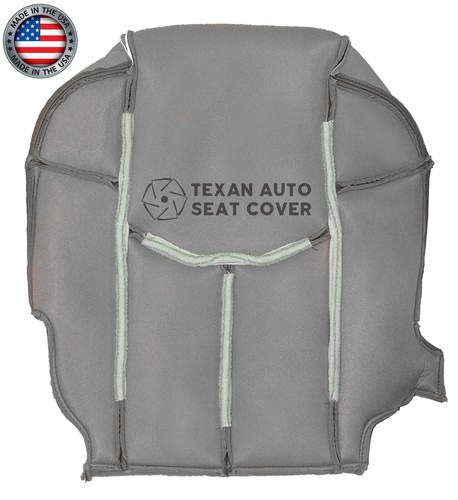 Fits 2002 Chevy Avalanche 2500 4x4 Front Replacement Seat Cover Vinyl Dark Gray - Picture 64 of 65