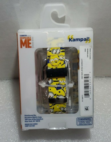 Super Man LCD & Minion Touchscreen LED Watch Bundle. Two Watches New in Box. - Picture 5 of 6