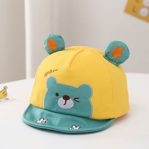 Sun Protection Baseball Hat Breathable Baby Hat Outdoor Duckbill Hat  Kid - Foto 1 di 8