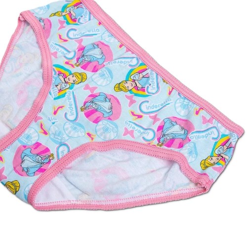 Little Girls' Disney Princess 7pk Briefs Size 4,6,8 - Picture 3 of 6