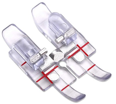DREAMSTITCH 820883096 1/4'' (Quarter Inch) Clear Quilting Presser Foot for Pfa...