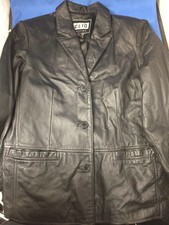 Womens Clio Leather Jacket - Size Small
