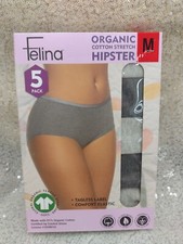 Felina Women's 5 Pack Panties Medium