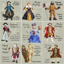 Holy Mackerel Olde Worlde History Lovers Funny Card 