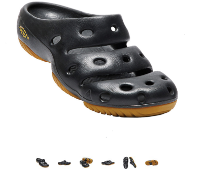 KEEN Mens Yogui Black Slip On Clogs Shoes Size 13 Men main image 3
