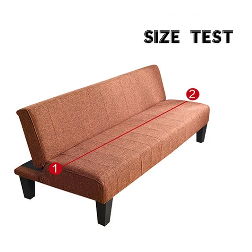 Stretch Armlos Schlafsofa Bezug Futon Schonbezug Rock Voll Faltbar Elastisch 8 Farben - Bild 9 von 35