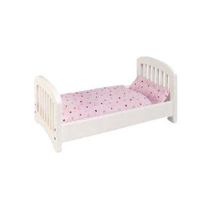 lettino legno bambole