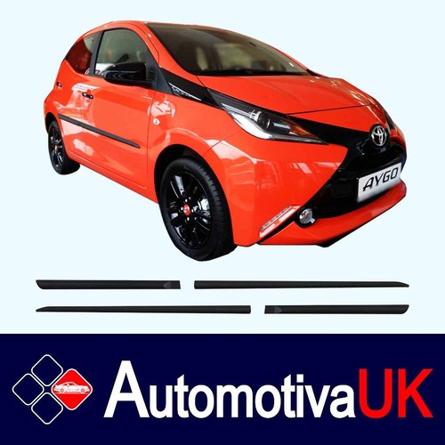 Toyota Aygo 5D NEW Rubbing Strips | Door Protectors | Side Mouldings Body Kit - Picture 4 of 10