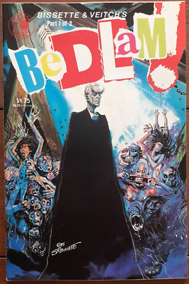 BEDLAM! #1, ECLIPSE COMICS, DECEMBER 1985, FN