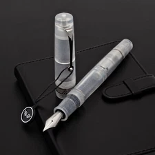 Leonardo Momento Magico Fountain Pen in Neve D'Inverno, 1.1mm Stub, Limited Ed.