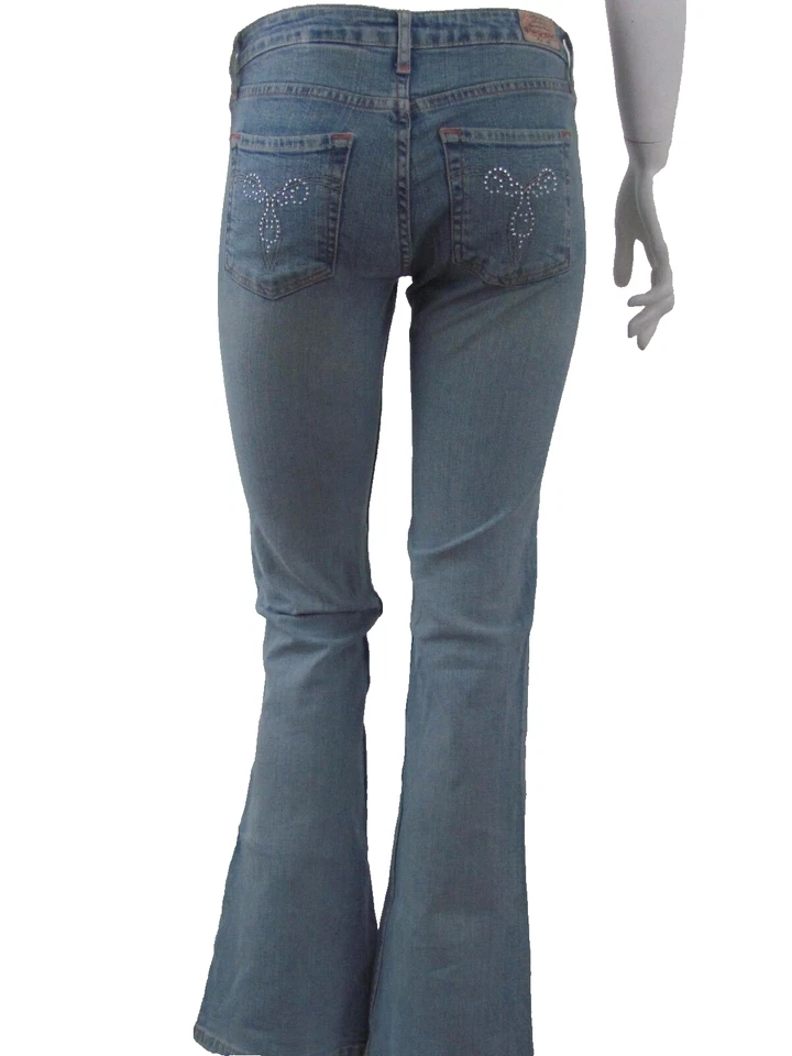 Pantalones de mezclilla largos azules PARIS BLUES talla 1 Foto 3 de 4