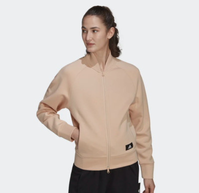 Adidas Women's Sportswear Future Icons Logo Bomber Jacket H24105 Size Small 