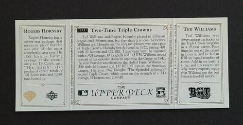 1993 Upper Deck All-Time Heroes Baseball Complete Your Set - Select Single(s) - Picture 257 of 329