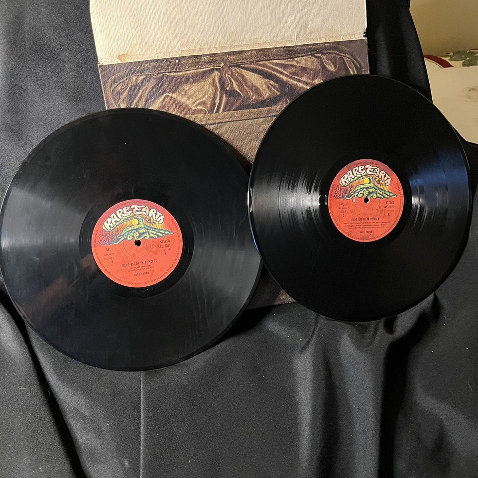 Old Rake Records Rare Earth In Concert Live Double Vinyl LP - 1971 - Rare Earth Records ...