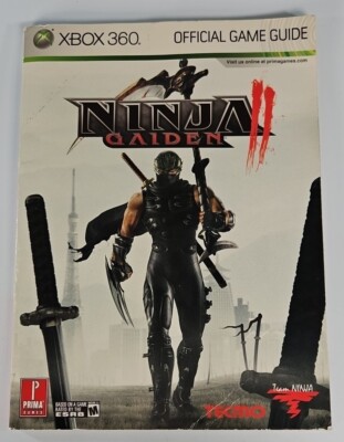 NINJA II Gaiden Prima Official Game Guide XBOX 360 Brand New Sealed