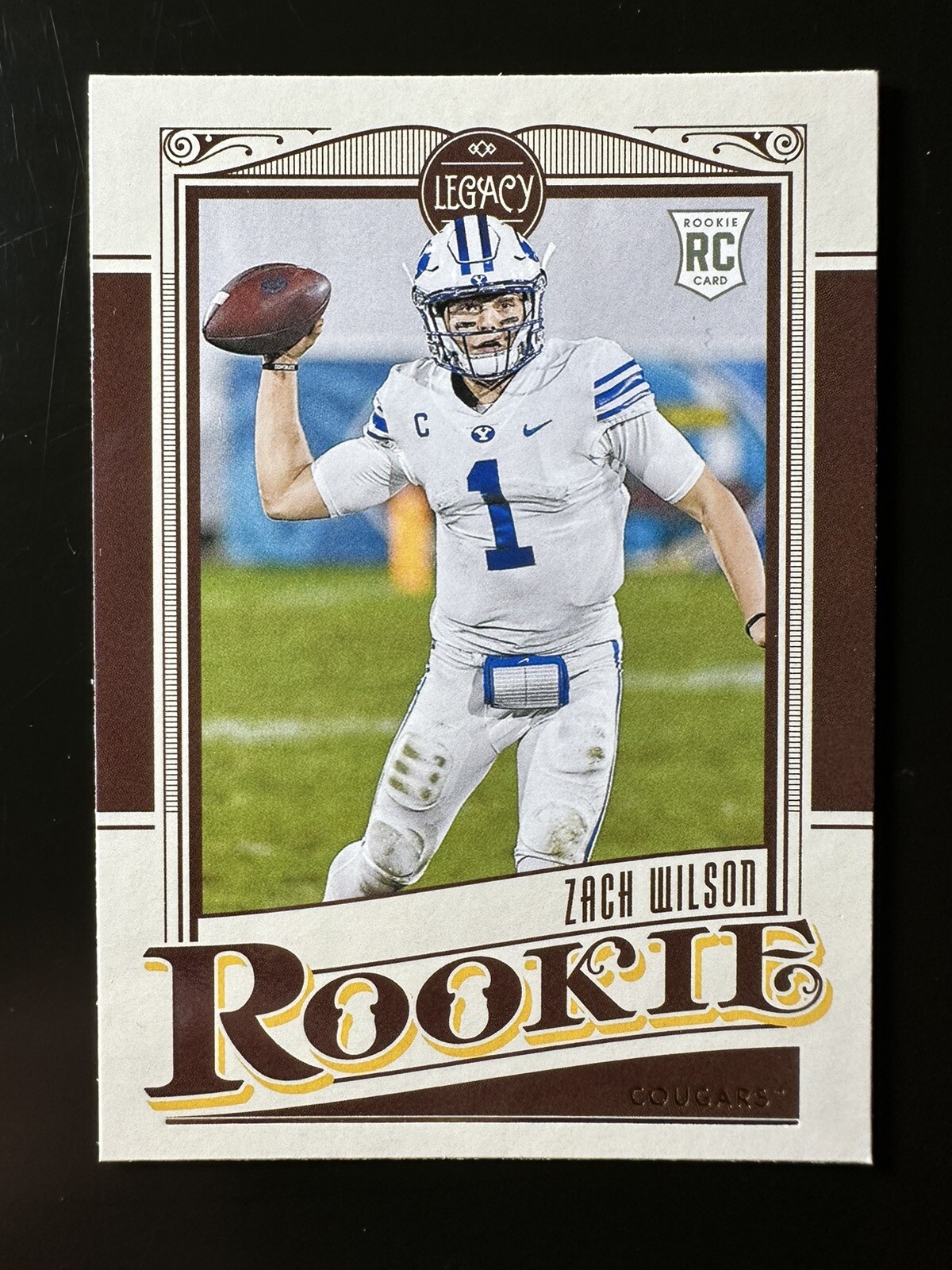2021 Panini Legacy ZACH WILSON Rookie RC #143
