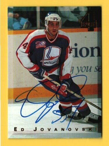 1994 Classic Four Sport #115 Ed Jovanovski Hand Signed Auto Autograph