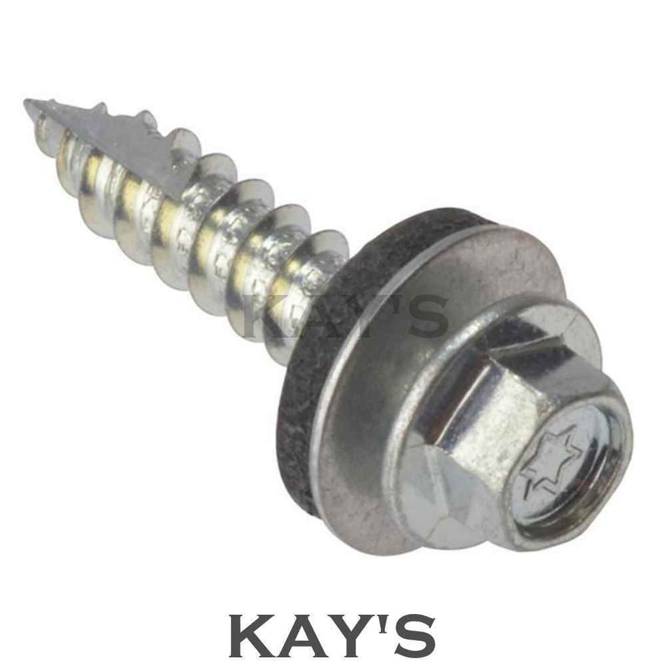 TIMBER TEK ROOFING SCREWS BOLTS FIX CORRUGATED SHEET TO TIMBER WITH ...