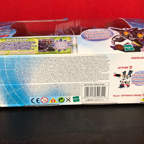Transformers Armada SKYWARP With Thunder Clash Unicorn Hasbro 2003 NEW - Picture 10 of 15