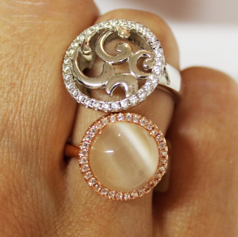 Ring Boccadamo aus Silber Rhodium - Bild 2 von 2