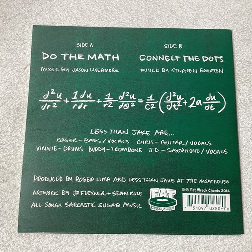Less Than Jake – Do The Math Original 45RPM - Picture 2 of 5