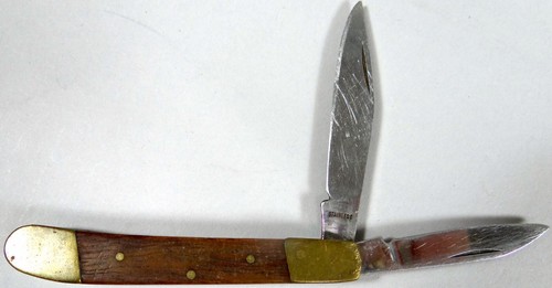 Lot 2 Vtg Folding Pocket Knife Knives Jackknife Tackle Tool Stainless Steel Mini - Picture 8 of 13